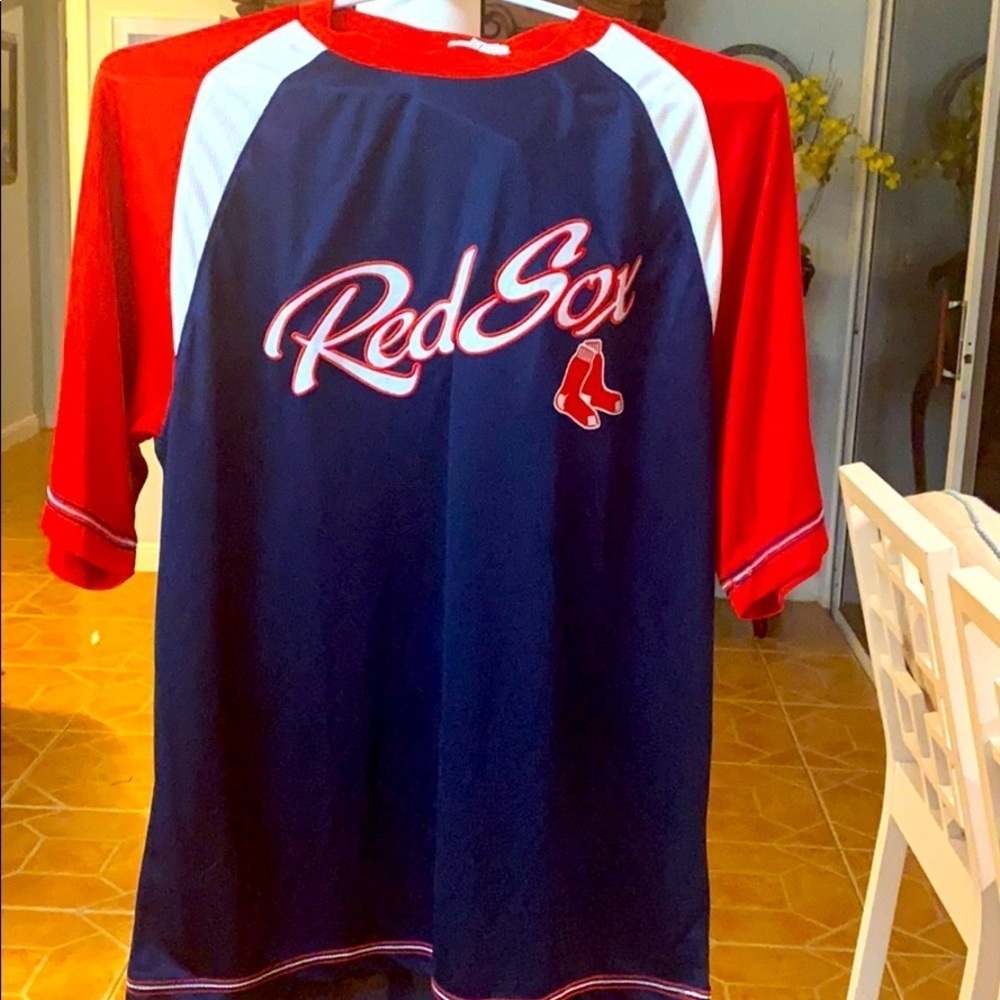 NWT Genuine Merchandise Boston Red Sox Short Sleeve Baseball Jersey Size Medium